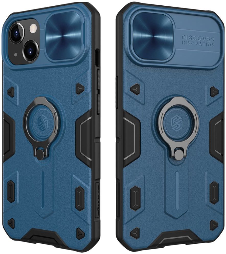 Nillkin CamShield Armor Apple iPhone 13 Pro Camera Slider Blauw afbeelding 12