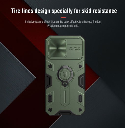 Nillkin CamShield Armor Apple iPhone 13 Pro Camera Slider Blauw afbeelding 10