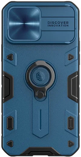 Nillkin CamShield Armor Apple iPhone 13 Pro Max Camera Slider Blauw afbeelding 1