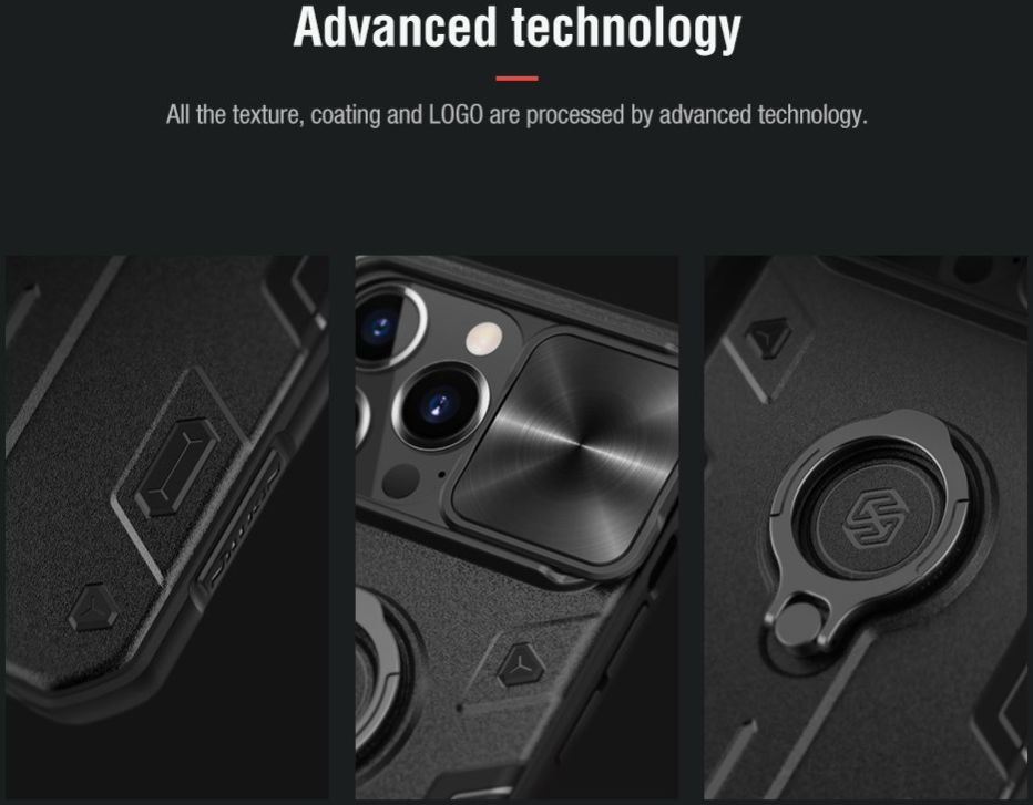 Nillkin CamShield Armor Apple iPhone 13 Pro Max Camera Slider Groen afbeelding 8