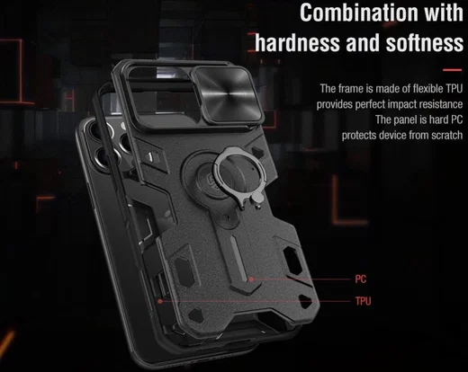 Nillkin CamShield Armor Apple iPhone 13 Pro Max Camera Slider Groen afbeelding 9