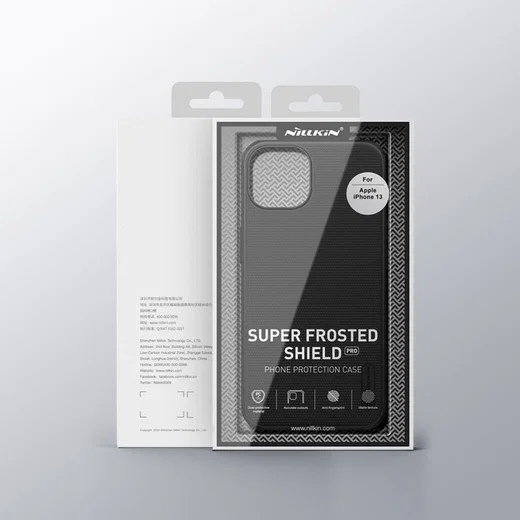 Nillkin Super Frosted Shield iPhone 13 Hoesje Rood afbeelding 14