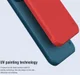 Nillkin Super Frosted Shield iPhone 13 Hoesje Rood afbeelding 7