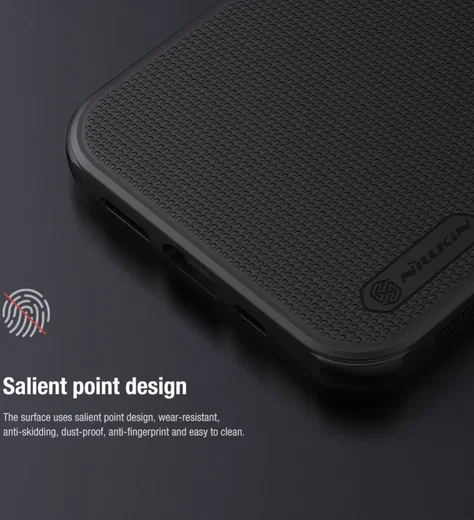 Nillkin Super Frosted Shield iPhone 13 Hoesje Rood afbeelding 8