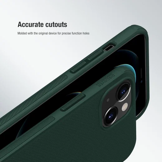 Nillkin Super Frosted Shield iPhone 13 Hoesje Rood afbeelding 9