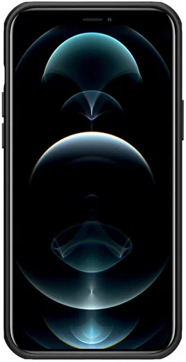 Nillkin Super Frosted Shield iPhone 13 Pro Hoesje Zwart afbeelding 3