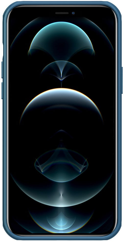 Nillkin Super Frosted Shield iPhone 13 Pro Hoesje Blauw afbeelding 3