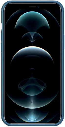 Nillkin Super Frosted Shield iPhone 13 Pro Hoesje Blauw afbeelding 3