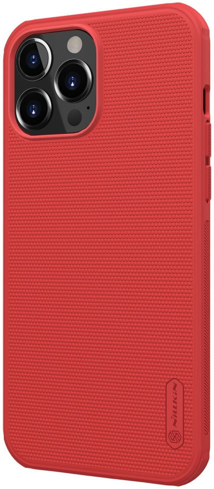 Nillkin Super Frosted Shield iPhone 13 Pro Hoesje Rood afbeelding 2