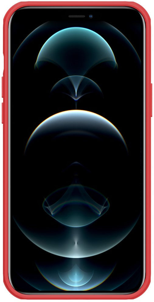 Nillkin Super Frosted Shield iPhone 13 Pro Hoesje Rood afbeelding 3