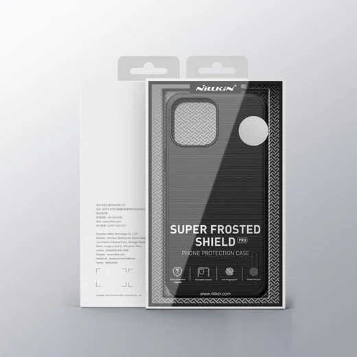 Nillkin Super Frosted Shield iPhone 13 Pro Hoesje Rood afbeelding 9