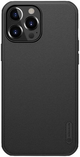 Nillkin Super Frosted Shield Apple iPhone 13 Pro Max Hoesje Zwart afbeelding 1