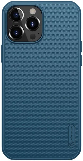 Nillkin Super Frosted Shield Apple iPhone 13 Pro Hoesje MagSafe Blauw afbeelding 1