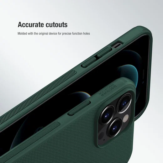 Nillkin Super Frosted Shield iPhone 13 Pro Max Hoesje MagSafe Zwart afbeelding 10