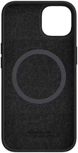 Nillkin iPhone 13 Pro Hoesje MagSafe Siliconen met Camera Slider Zwart afbeelding 5