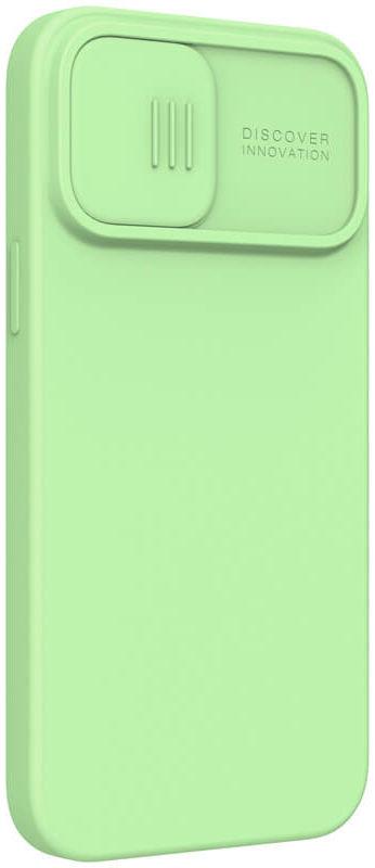 Nillkin iPhone 13 Pro Max Hoesje MagSafe Siliconen Camera Slider Groen afbeelding 2