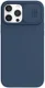 Nillkin Apple iPhone 13 Pro Max Hoesje Siliconen Camera Slider Blauw afbeelding 1