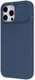Nillkin Apple iPhone 13 Pro Max Hoesje Siliconen Camera Slider Blauw afbeelding 4