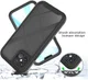 Apple iPhone 12 / 12 Pro Hoesje Volledig Schokbestendig Cover Zwart afbeelding 4