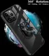 Apple iPhone 13 Pro Max Hoesje met Ring Kickstand Blauw afbeelding 7
