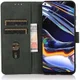 KHAZNEH Apple iPhone 13 Pro Max Hoesje Retro Wallet Book Case Groen afbeelding 1