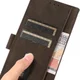 KHAZNEH Apple iPhone 13 Pro Max Hoesje Retro Wallet Book Case Bruin afbeelding 7