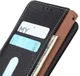 KHAZNEH Apple iPhone 13 Hoesje Portemonnee Echt Leer Zwart afbeelding 5