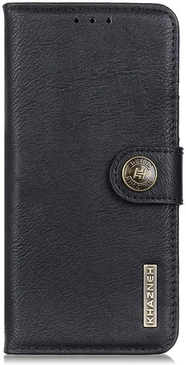 KHAZNEH Apple iPhone 13 Pro Hoesje Portemonnee Book Case Zwart afbeelding 2