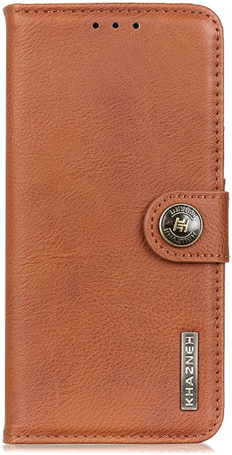 KHAZNEH Apple iPhone 13 Pro Hoesje Portemonnee Book Case Bruin afbeelding 2