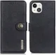 KHAZNEH Apple iPhone 13 Hoesje Portemonnee Book Case Zwart afbeelding 3