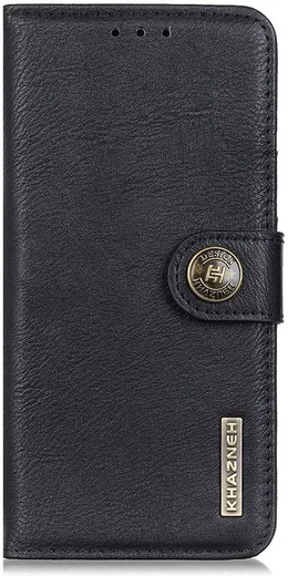 KHAZNEH Apple iPhone 13 Hoesje Portemonnee Book Case Zwart afbeelding 2