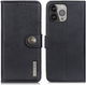 KHAZNEH Apple iPhone 13 Pro Max Hoesje Portemonnee Book Case Zwart afbeelding 3