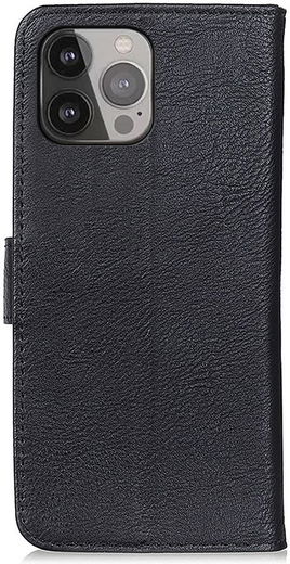 KHAZNEH Apple iPhone 13 Pro Max Hoesje Portemonnee Book Case Zwart afbeelding 6