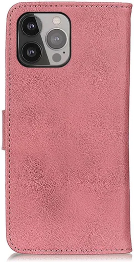 KHAZNEH Apple iPhone 13 Pro Max Hoesje Portemonnee Book Case Roze afbeelding 6