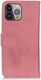 KHAZNEH Apple iPhone 13 Pro Max Hoesje Portemonnee Book Case Roze afbeelding 6