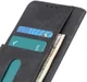 Apple iPhone 13 Pro Max Hoesje Retro Wallet Book Case Zwart afbeelding 6