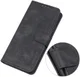 Apple iPhone 13 Pro Max Hoesje Retro Wallet Book Case Zwart afbeelding 10