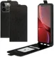 Apple iPhone 13 Pro Hoesje Verticale Flip Wallet Case Kunstleer Zwart afbeelding 6