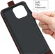 Apple iPhone 13 Pro Hoesje Verticale Flip Wallet Case Kunstleer Bruin afbeelding 5