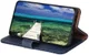 Apple iPhone 13 Pro Max Hoesje Portemonnee Book Case Echt Leer Blauw afbeelding 8