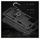 Apple iPhone 13 Hoesje Hybride Back Cover met Standaard Zwart afbeelding 6