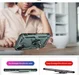Apple iPhone 13 Hoesje Hybride Back Cover met Standaard Groen afbeelding 2