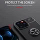 Apple iPhone 13 Pro Max Hoesje met Magnetische Ring Kickstand Zwart afbeelding 7