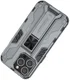 Apple iPhone 13 Pro Max Hoesje Back Cover Magnetische Kickstand Grijs afbeelding 4