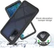 Samsung Galaxy S20 FE Hoesje Volledig Schokbestendig Back Cover Zwart afbeelding 2