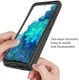 Samsung Galaxy S20 FE Hoesje Volledig Schokbestendig Back Cover Zwart afbeelding 6