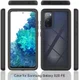 Samsung Galaxy S20 FE Hoesje Volledig Schokbestendig Back Cover Zwart afbeelding 7