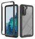 Samsung Galaxy S21 Hoesje Volledig Schokbestendig Hybride Cover Black afbeelding 1