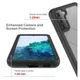 Samsung Galaxy S21 Hoesje Volledig Schokbestendig Hybride Cover Black afbeelding 5