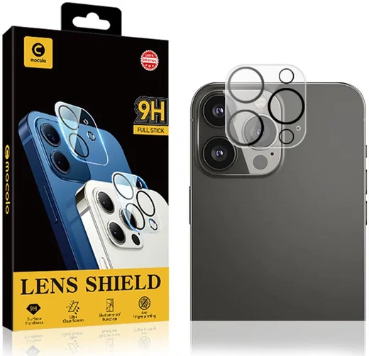 Apple iPhone 13 Pro Max Camera Lens Protector Tempered Glass afbeelding 6